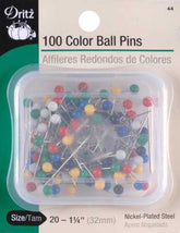 Dritz Color Ball Pins